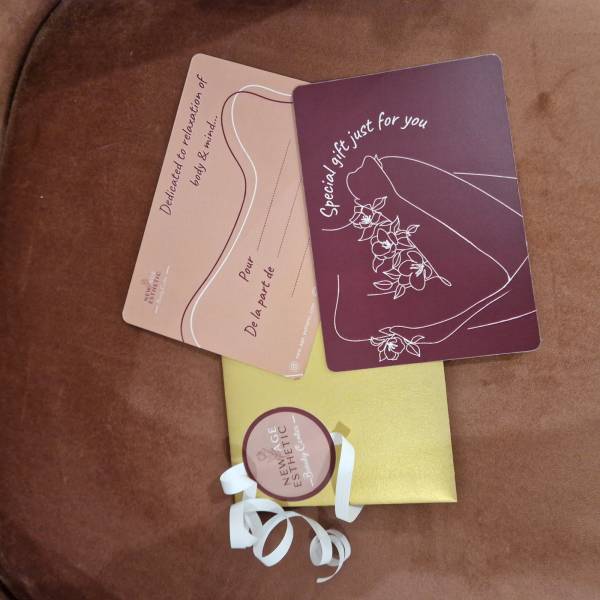 Offrez une carte cadeau bien-être soins anti-Âge & Amincissants à Lyon 6ᵉ  New Age Esthetic